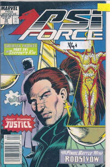 PSI Force # 30, 4.5 VG +