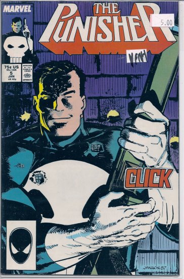 Punisher # 5, 9.0 VF/NM