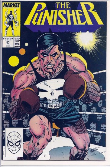 PUNISHER # 21, 9.2 NM -