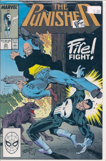 Punisher # 23, 7.5 VF -