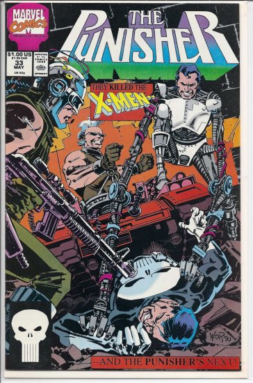 PUNISHER # 33, 7.5 VF -