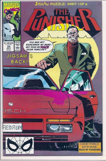 PUNISHER # 35, 9.2 NM -