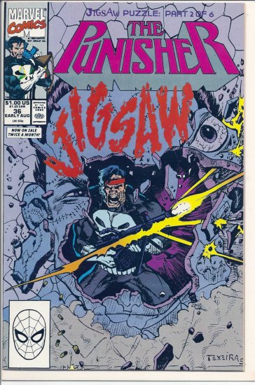 PUNISHER # 36, 8.0 VF