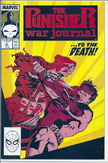 PUNISHER WAR JOURNAL # 5, 8.0 VF