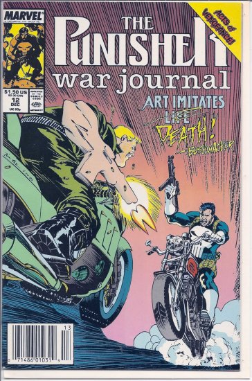 PUNISHER WAR JOURNAL # 12, 9.0 VF/NM
