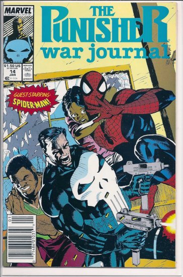 PUNISHER WAR JOURNAL # 14, 9.0 VF/NM