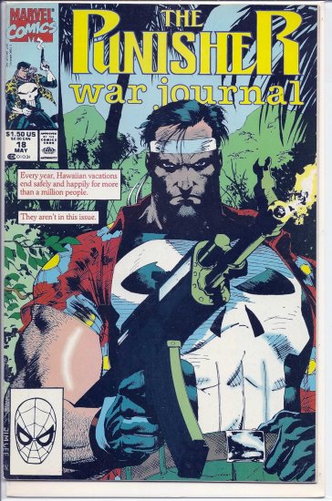 PUNISHER WAR JOURNAL # 18, 9.0 VF/NM