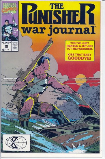 PUNISHER WAR JOURNAL # 19, 9.2 NM -