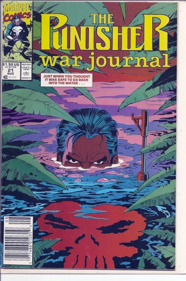 PUNISHER WAR JOURNAL # 21, 9.0 VF/NM
