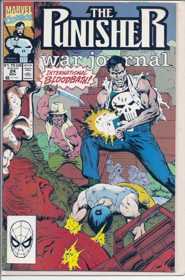 PUNISHER WAR JOURNAL # 24, 9.2 NM -