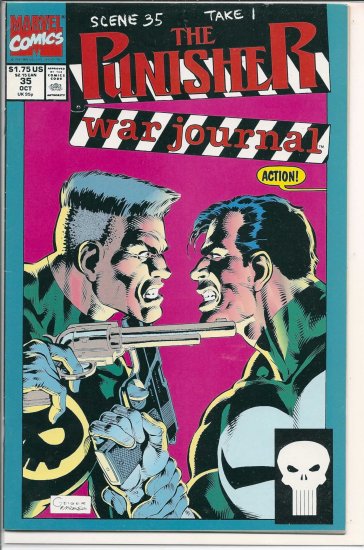PUNISHER WAR JOURNAL # 35, 9.2 NM -