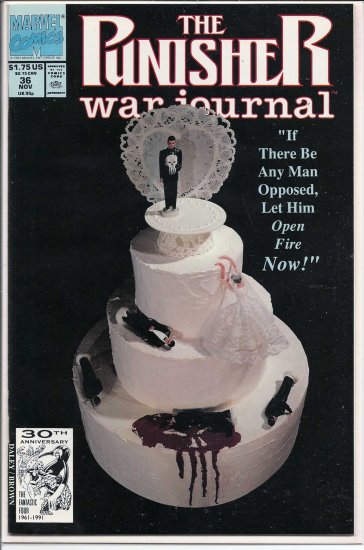 PUNISHER WAR JOURNAL # 36, 9.4 NM