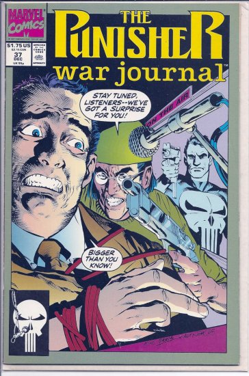 PUNISHER WAR JOURNAL # 37, 8.0 VF