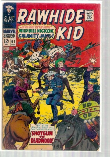 RAWHIDE KID # 61, 4.0 VG