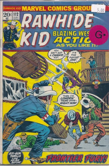 Rawhide Kid # 112, 2.5 GD +
