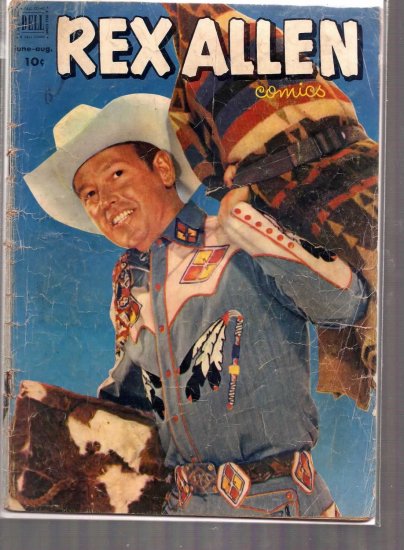 REX ALLEN COMICS # 5, 2.0 GD