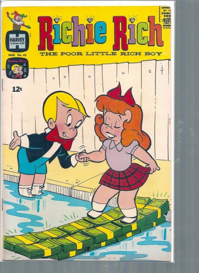 RICHIE RICH # 43, 4.5 VG +