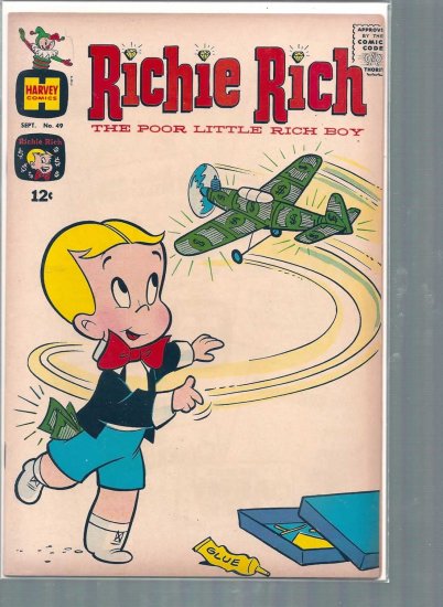 RICHIE RICH # 49, 4.0 VG