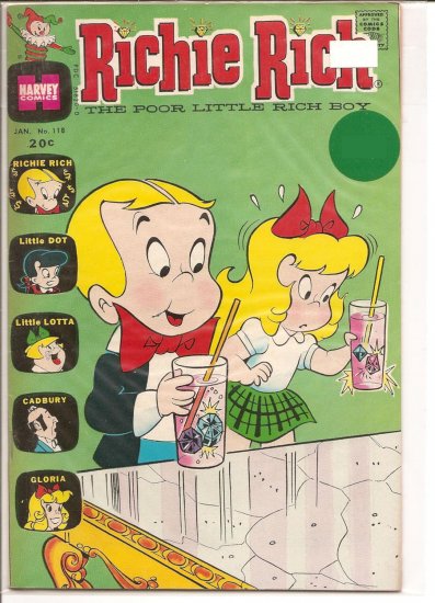 Richie Rich # 118, 4.5 VG +