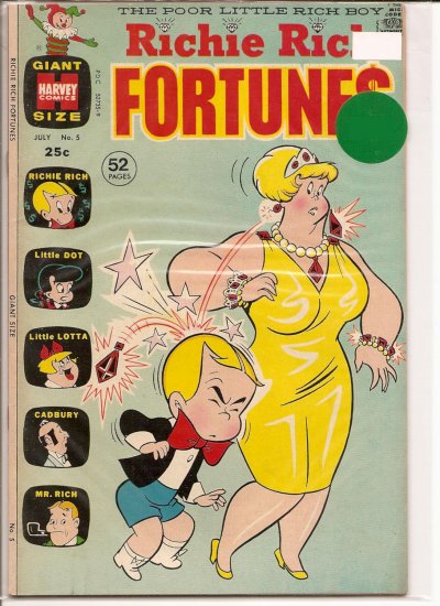 Richie Rich Fortunes # 5, 7.0 FN/VF