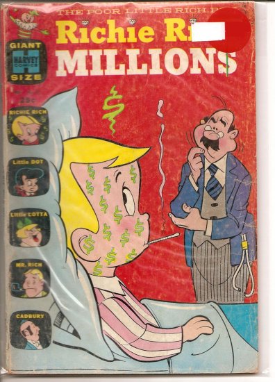 Richie Rich Millions # 27, 3.5 VG -