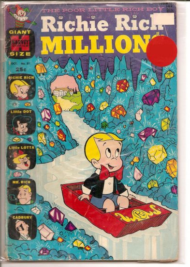 Richie Rich Millions # 31, 3.0 GD/VG