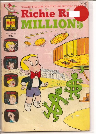 Richie Rich Millions # 32, 4.0 VG
