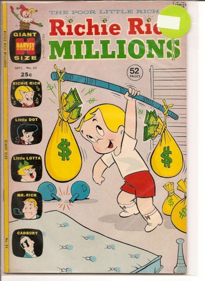 Richie Rich Millions # 55, 6.5 FN +