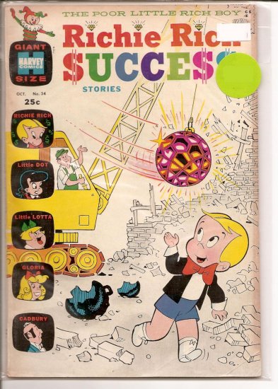 Richie Rich Success Stories # 34, 5.0 VG/FN