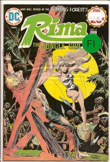 Rima, The Jungle Girl # 4, 6.0 FN