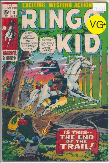 Ringo Kid # 8, 4.5 VG +