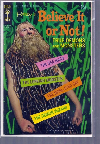 RIPLEY'S BELIEVE IT OR NOT! TRUE DEMONS AND MONSTERS # 19, 6.0 FN