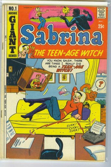 Sabrina, The Teen-Age Witch # 1, 4.5 VG +