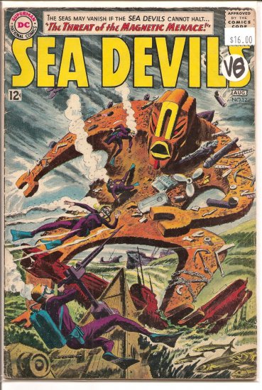 Sea Devils # 12, 4.0 VG