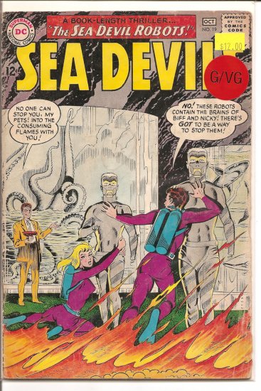 Sea Devils # 19, 3.0 GD/VG