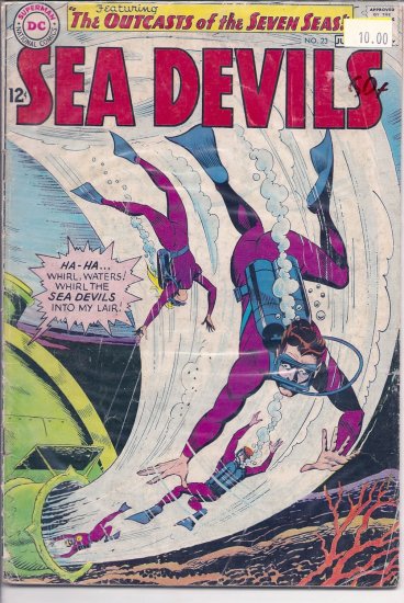 Sea Devils # 23, 2.5 GD +