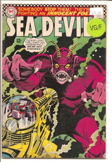 Sea Devils # 31, 5.0 VG/FN