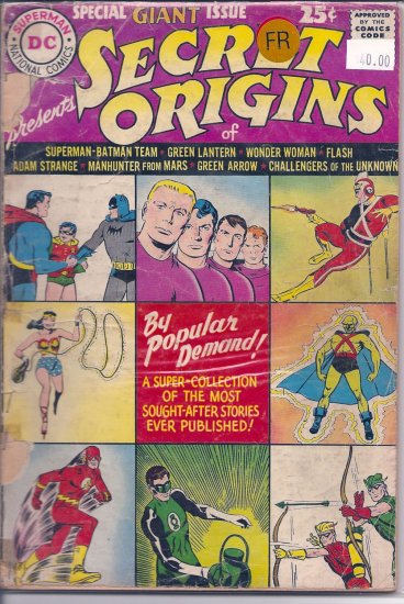 Secret Origins # 1, 1.0 FR