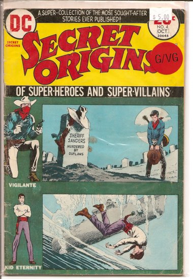 Secret Origins # 4, 3.0 GD/VG