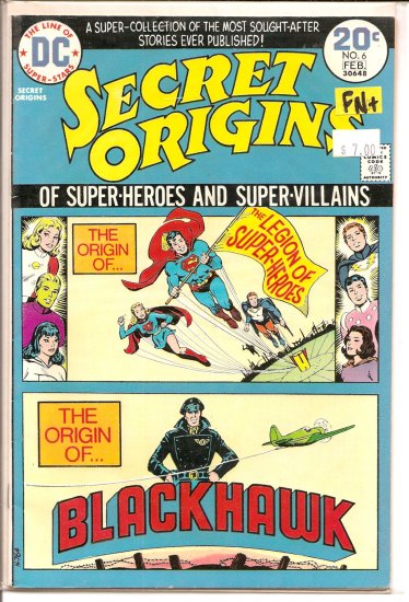 Secret Origins # 6, 6.5 FN +