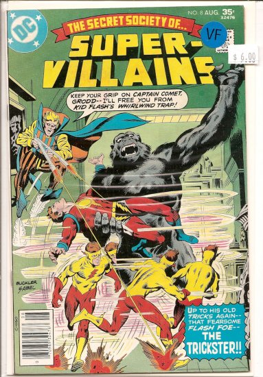 Secret Society Of Super-Villains # 8, 8.0 VF