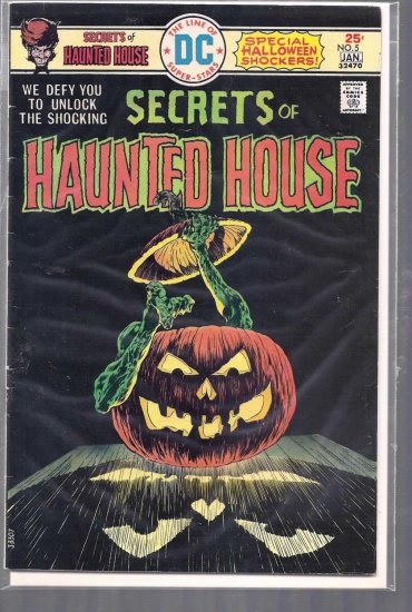 SECRETS OF HAUNTED HOUSE # 5, 4.5 VG +