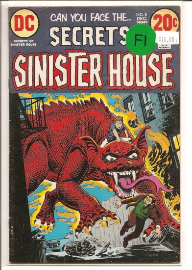 Secrets Of Sinister House # 8, 6.0 FN