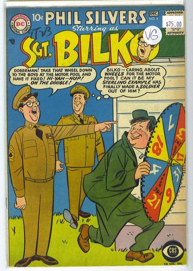 Sergeant Bilko # 4, 4.0 VG