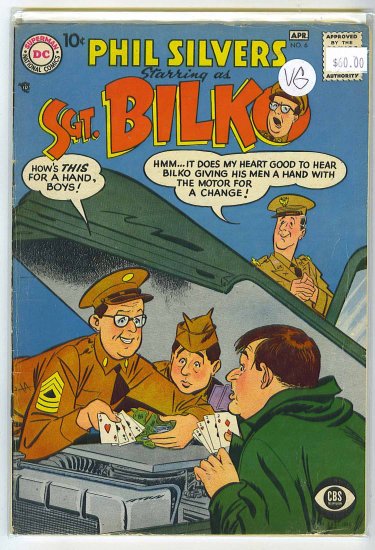 Sergeant Bilko # 6, 4.0 VG