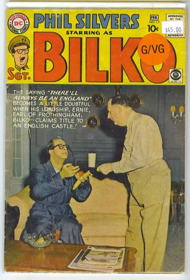 Sergeant Bilko # 17, 3.0 GD/VG