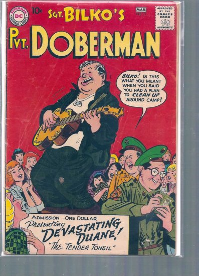 SGT. BILKO'S PVT. DOBERMAN # 11, 2.0 GD