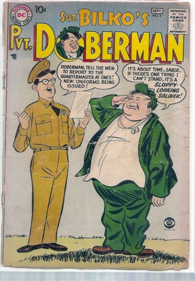 SGT. BILKO'S, PVT DOBERMAN # 2, 1.0 FR
