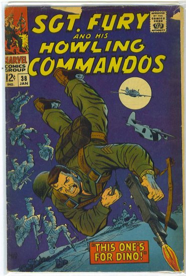 Sgt. Fury # 38, 2.0 GD