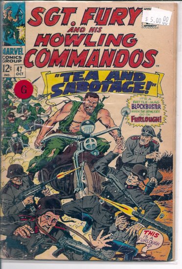 Sgt. Fury # 47, 2.0 GD
